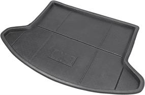 img 1 attached to 🚘 Mallofusa Rear Cargo Tray Trunk Floor Mat for Mazda CX-5 - Black (2013-2016)