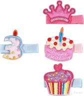 birthday clips girls hairclips hairpin baby care in hair care logo