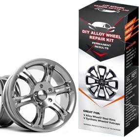 img 3 attached to Plextone Half Hour Quick Fix DIY Alloy Wheel Repair Adhesive Kit - Eliminate Car Rim Dent, Scratch & Surface Damage with Care (Paper Packaging)2 (S301)