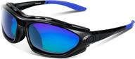 🕶️ ultimate protection: polarized sunglasses for motorcycle driving & military logo