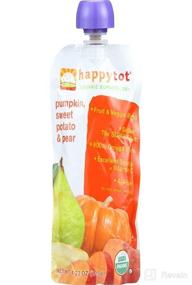 img 2 attached to 🍐 Happy Tot Organic Fruit and Vegetable Blend, Pears, Bananas, Sweet Potato & Pumpkin, 4.22 oz