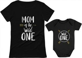 img 4 attached to Mommy And Me Matching Wild One Birthday Outfits Set For Boys And Girls - Perfect For 1St Birthdays