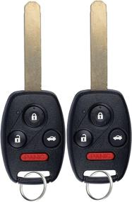 img 4 attached to OUCG8D-380H-A Key Fob Replacement - Compatible with Honda Accord & Element - 2Pcs Set