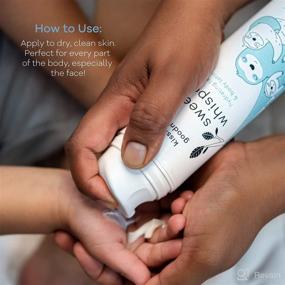 img 2 attached to 👶 Kiss Kiss Goodnight Baby Unscented Natural Body Lotion: Gentle, Non-toxic, and Fragrance Free Care for Sensitive Skin