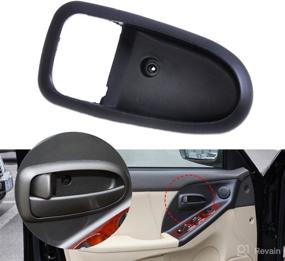 img 4 attached to Interior Left Door Handle Cover Trim Bezel Housing for Hyundai Elantra (Fulfilled by hermeshine)