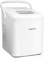 igloo automatic self-cleaning portable electric countertop ice maker machine with handle logo