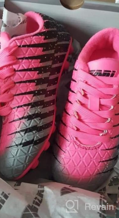 img 1 attached to 👧 Get Your Toddler Girls Moving with Vizari Silver Soccer Regular Shoes and Athletic Gear! review by Cheryl Brown