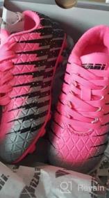 img 6 attached to 👧 Get Your Toddler Girls Moving with Vizari Silver Soccer Regular Shoes and Athletic Gear!