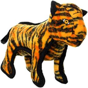 img 3 attached to 🐯 TUFFY - The Ultimate Soft Dog Toy: Zoo Junior Tiger - Unmatched Durability, Strength & Toughness. Interactive Play (Tug, Toss & Fetch). Machine Washable & Floats.