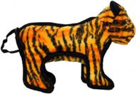 🐯 tuffy - the ultimate soft dog toy: zoo junior tiger - unmatched durability, strength & toughness. interactive play (tug, toss & fetch). machine washable & floats. логотип