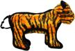 🐯 tuffy - the ultimate soft dog toy: zoo junior tiger - unmatched durability, strength & toughness. interactive play (tug, toss & fetch). machine washable & floats. logo