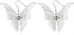 comelyjewel women's silver plated filigree butterfly drop dangle hook earrings (filigree butterfly) logo