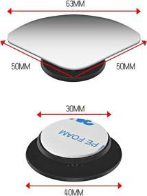 img 2 attached to Blind Spot Mirrors 360° Wide Housing Replacement Parts