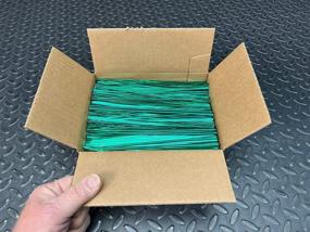 img 3 attached to Secure Your Items In Style With 8 Inch Green Metallic Twist Ties - Get 2000 Pcs From ObtainSurplus