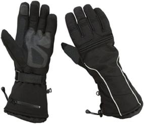 img 1 attached to Hugger Glove Company Gauntlet Snowmobile Men's Accessories best: Gloves & Mittens