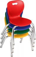 learniture shapes series school chair 12 inch seat height assorted colors pack of 4 lnt-inm3012as-so-4 logo