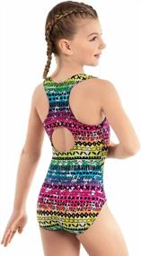img 2 attached to Colorful Balera Leotard For Girls: Perfect For Gymnastics Practice And Competition