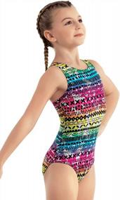 img 3 attached to Colorful Balera Leotard For Girls: Perfect For Gymnastics Practice And Competition