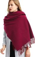 stole large natural material b0101 women's accessories : scarves & wraps logo