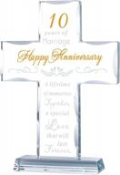 ywhl celebrates 10 years of love with stunning glass cross gifts for couples logo