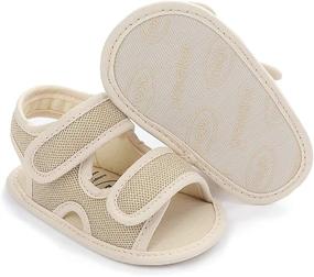 img 3 attached to Bebeii Breathable Sandals Premium Anti Slip Boys' Shoes ~ Sandals