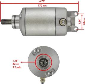 img 3 attached to Caltric Starter Suzuki LT Z400 Quadsport