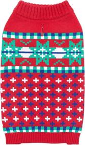 img 2 attached to 🐶 Blueberry Pet Festive Dog Sweaters: 6 Patterns for Holidays