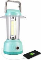 dozawa rechargeable led camping lantern- 3000lm super bright lamp with 5 light modes, waterproof ip44, 6400mah power bank, survival kits, essential camping gear, emergency & hurricane light, fishing logo