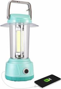img 4 attached to DOZAWA Rechargeable LED Camping Lantern- 3000LM Super Bright Lamp With 5 Light Modes, Waterproof IP44, 6400MAh Power Bank, Survival Kits, Essential Camping Gear, Emergency & Hurricane Light, Fishing
