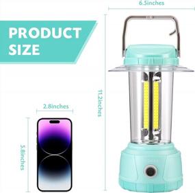 img 2 attached to DOZAWA Rechargeable LED Camping Lantern- 3000LM Super Bright Lamp With 5 Light Modes, Waterproof IP44, 6400MAh Power Bank, Survival Kits, Essential Camping Gear, Emergency & Hurricane Light, Fishing