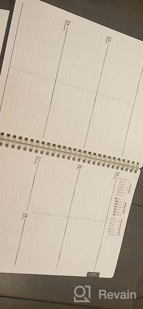 img 1 attached to Stay Organized With A 2023 Planner: Twin-Wire Binding, Thick Paper, And Weekly & Monthly Views From January To December - Ideal For Home, School, And Office review by Austin Cejudo