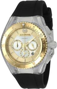 img 3 attached to Technomarine Womens Cruise Stainless Silicone Women's Watches ~ Wrist Watches