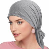 cancer patients rejoice: gortin's black turban headscarfs provide comfortable chemo headwear for women logo