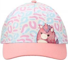 img 4 attached to Adorable Squishmallows Unicorn Plushie With Pink Adjustable Hat - Meet Lola!