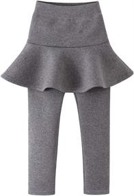 img 4 attached to Birbyrrly Winter Leggings Toddler 150 9 10Y Girls' Clothing : Leggings