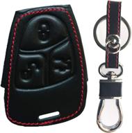 🔑 rpkey leather key fob cover case: ultimate protection for mercedes-benz class a c e s ml clk slk c200 e320 350 cls iyz3312 логотип