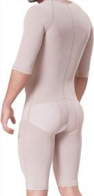 img 2 attached to Complete Body Shaping Girdle For Men - Fajitex Colombian Compression Undergarment For Abdomen, Chest, Back, Arms, And Legs - 026960