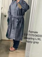 img 1 attached to TowelSelections Men'S Kimono Robe, Soft Cotton Luxury Bathrobe Made In Portugal review by James Weber