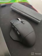 img 2 attached to Black Logitech G604 LIGHTSPEED Wireless Gaming Mouse - Up to 240 Hour Battery Life, Dual Wireless Modes, 15 Programmable Controls, Hyper-Fast Scroll Wheel review by Ada Samoraj ᠌