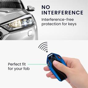 img 2 attached to Kwmobile Car Key Cover BMW Interior Accessories best for Anti-Theft