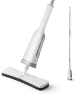 🧽 eyliden self-squeeze sponge mop for floor cleaning, dry & wet, ideal for apartment, room, bathroom, kitchen, model f-52 with 2 sponge heads logo