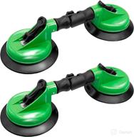 🔵 pachletool glass suction cups: heavy duty lifters with adjustable handle for windshield removal/moving glass - 2 pack логотип