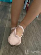 img 1 attached to Bloch Bunnyhop Leather Ballet Slipper Girls' Shoes for Athletic review by Steven Guevara
