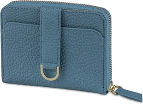 img 4 attached to Vaultskin BELGRAVIA Womens Around Turquoise Women's Handbags & Wallets : Wallets