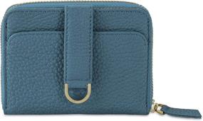 img 1 attached to Vaultskin BELGRAVIA Womens Around Turquoise Women's Handbags & Wallets : Wallets