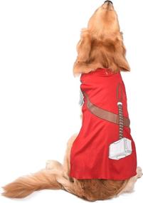 img 2 attached to Marvel Comics Thor Costume for Small Dogs: Officially Licensed, Cute & Comfortable Halloween Dog Apparel