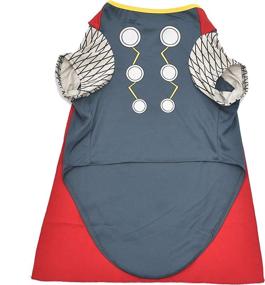 img 1 attached to Marvel Comics Thor Costume for Small Dogs: Officially Licensed, Cute & Comfortable Halloween Dog Apparel