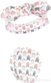 img 2 attached to 💇 Hudson Baby Headband Set of 6 for Hair Care and Style