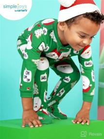 img 1 attached to Simple Joys Carters Holiday Resistant Apparel & Accessories Baby Boys ~ Clothing