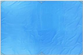 img 4 attached to Heavy Duty Waterproof Tarp Tent Footprint For Camping, Backpacking, Beach Picnics - TRIWONDER Rain Fly Cover Small Pool Shelter Canopy Mat